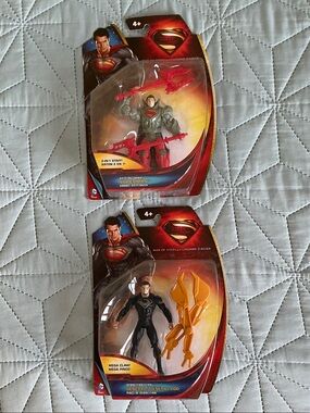 DC Superman Action Figure Duo